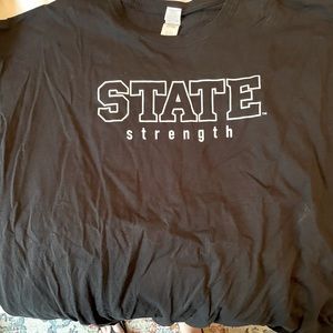 State strength and conditioning shirt